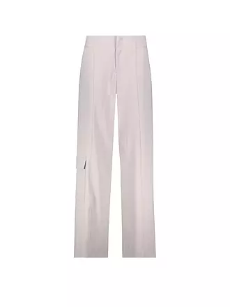 MONARI | Produktname: Pantalones cargo
Marke: MONARI
Farbe: crema
Kategorien: Moda, Mujer
Tags: Tallas grandes

Material: Poliéster / Poliamida, Elástico
Estampado: Liso
Largo (pantalones/vaqueros): Largo normal
Estilo: Glamour
Altura de la cintura: Cintura alta | 